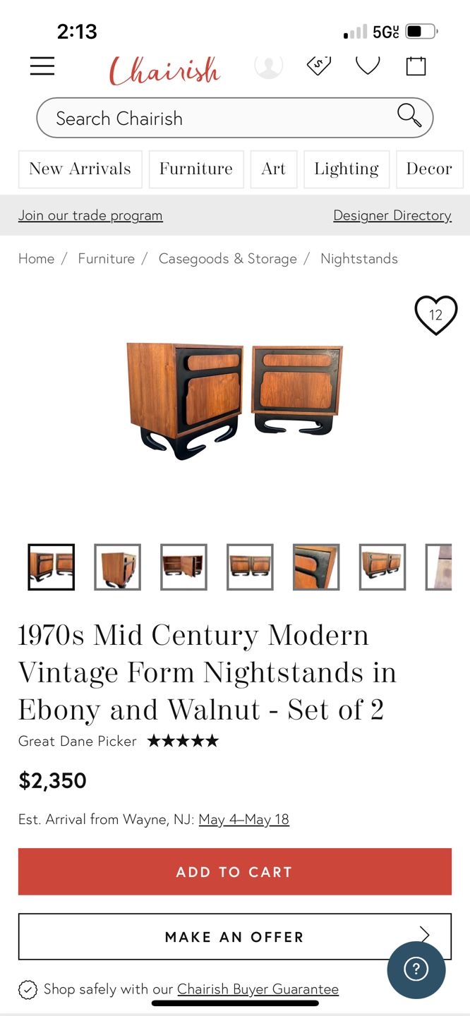 MCM rare find ‼️nightstands - photo 3