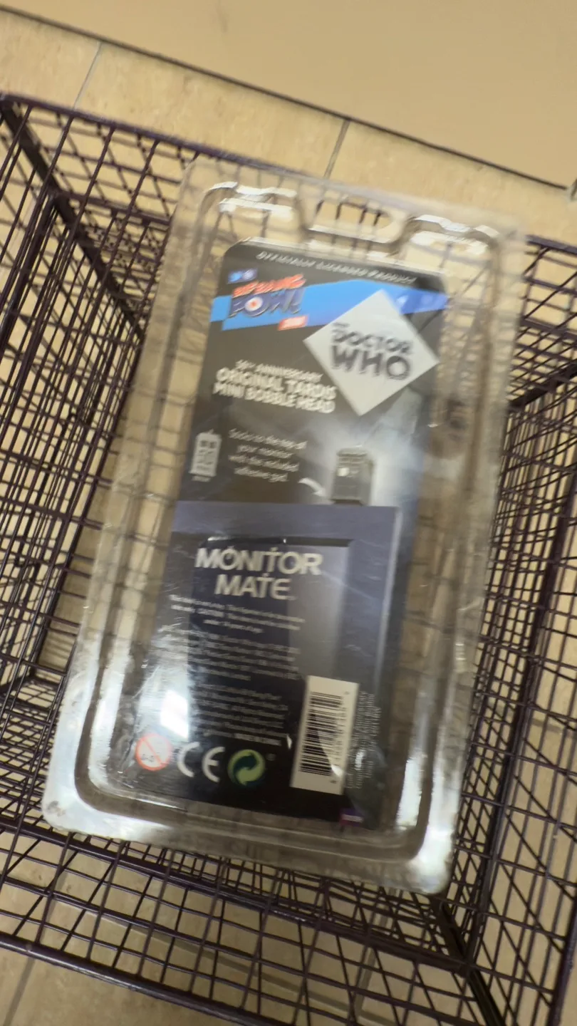 Doctor Who Monitor Mate Police Box Bobble Head image indicator(3)