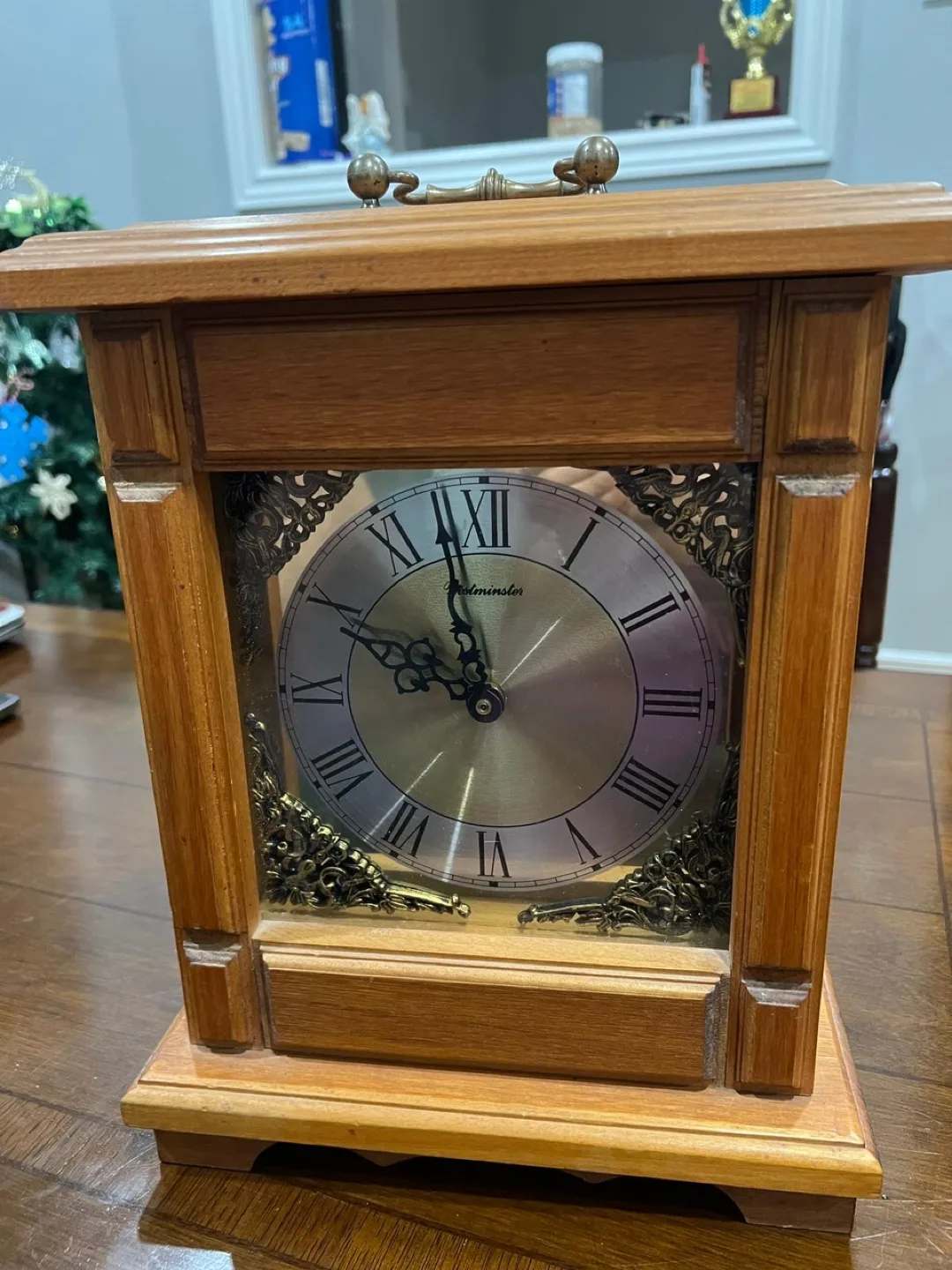 Vintage Westminster Mantel Clock image indicator(2)