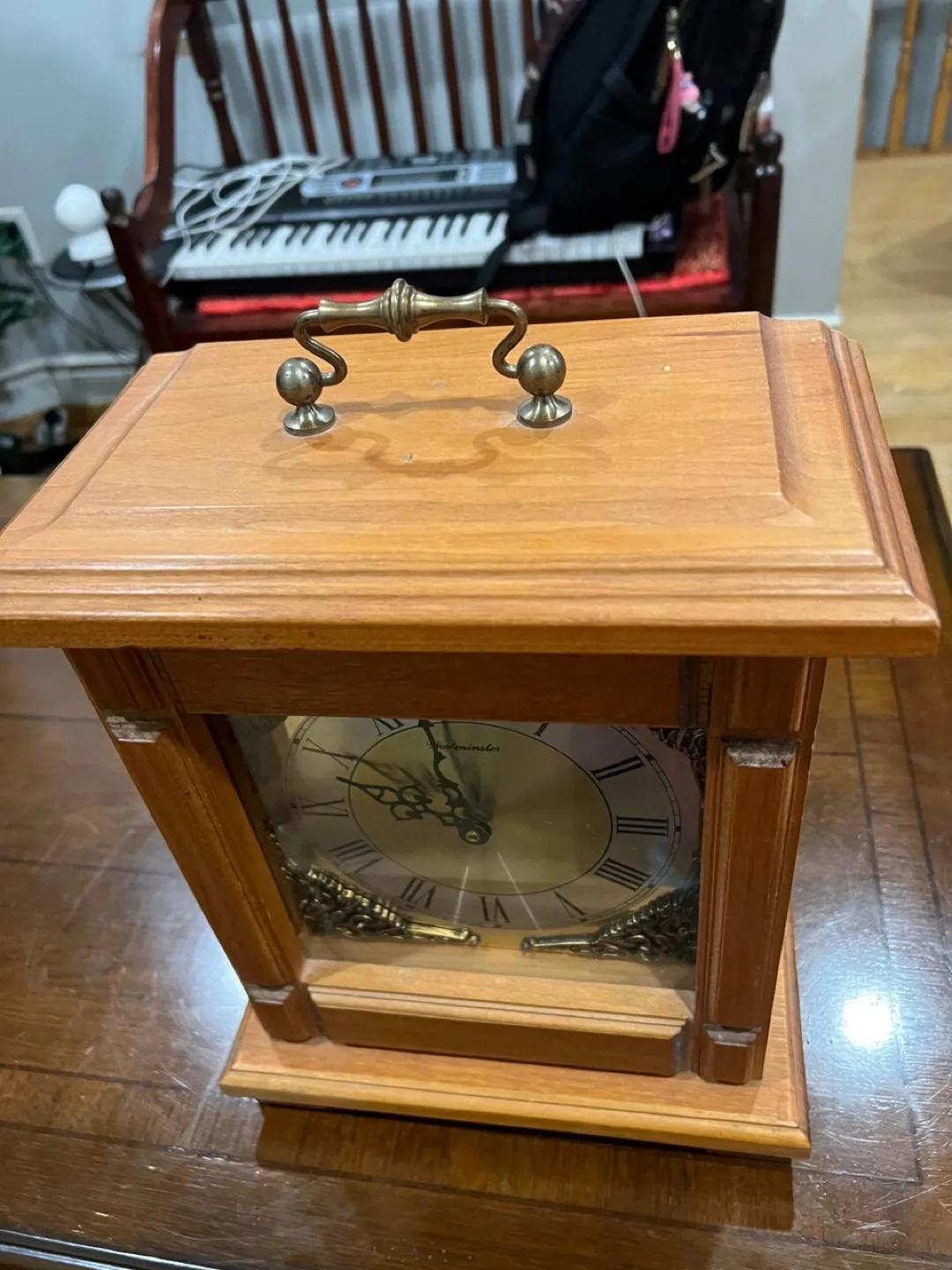 Vintage Westminster Mantel Clock image indicator(4)