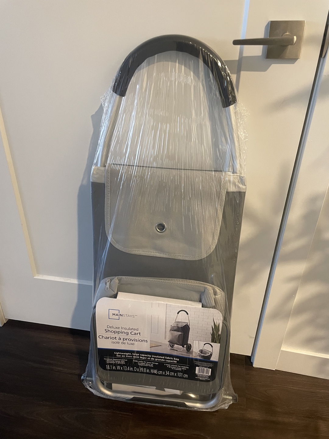 Mainstays Deluxe Insulated Shopping Cart
