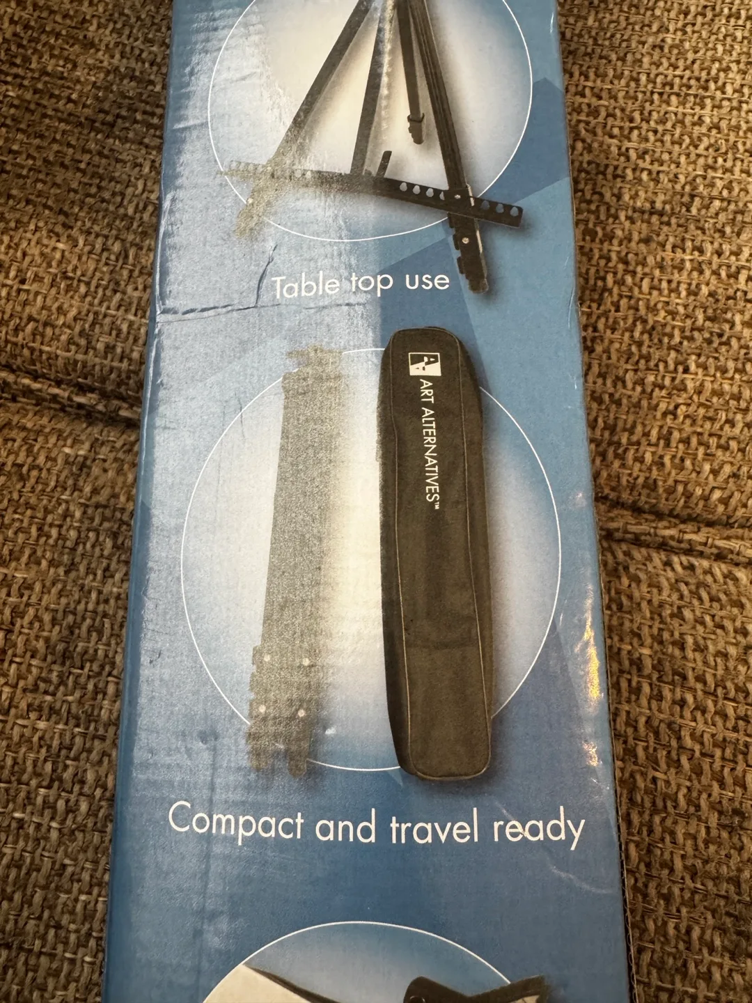 Art Alternatives Sierra Aluminum Travel Tripod Easel image indicator(4)