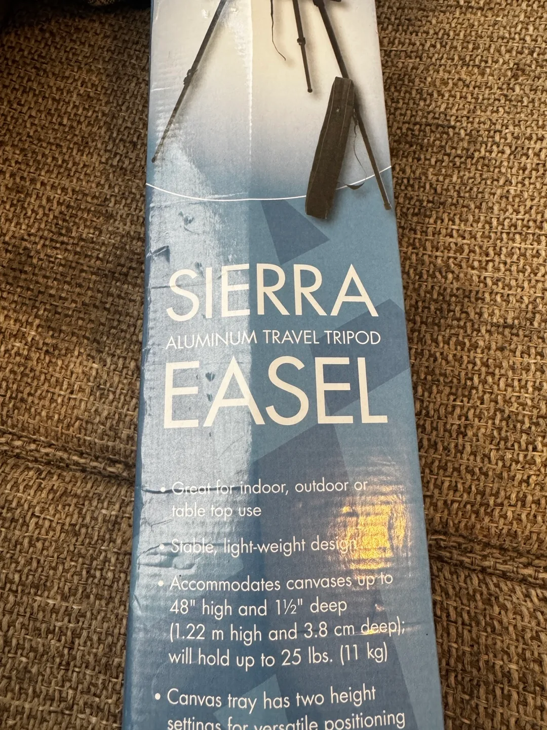 Art Alternatives Sierra Aluminum Travel Tripod Easel image indicator(8)