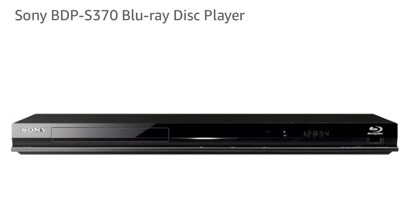 Sony BDP-S370 Blu-ray Disc Player image indicator(2)