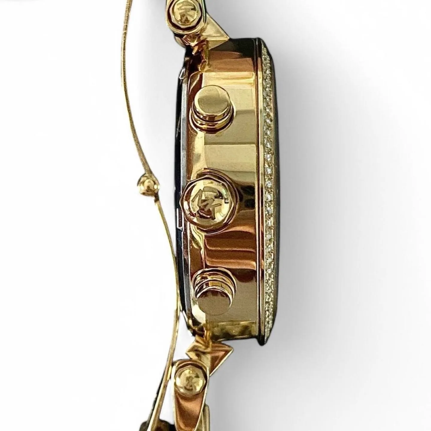 Michael Kors Gold Chronograph Watch image indicator(6)