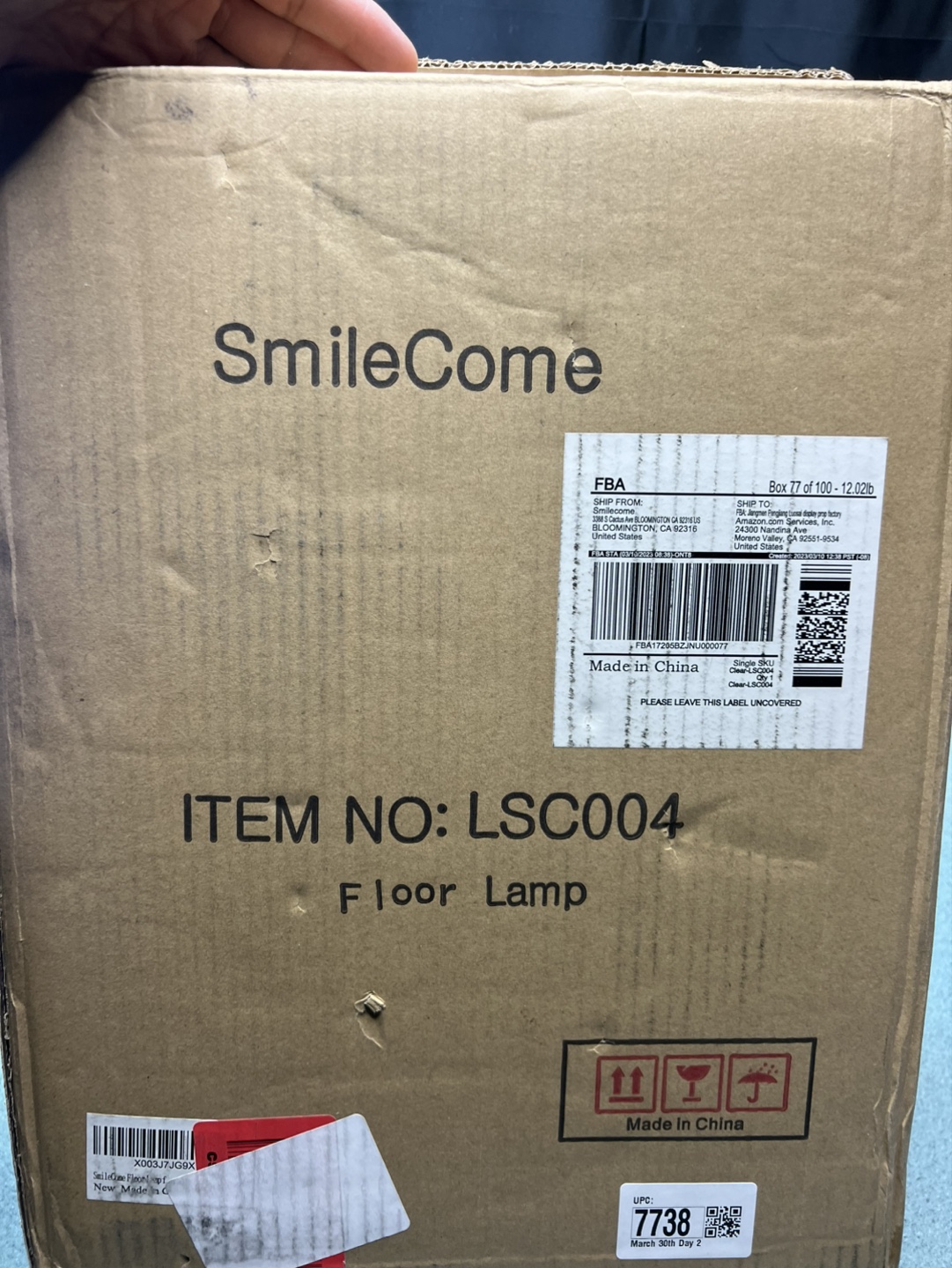 SmileCome Crystal Floor Lamp LSC004 - photo 5