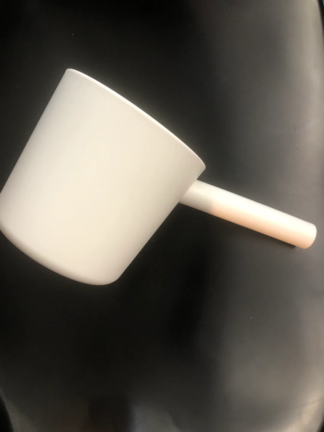 Japanese White Plastic Bath Scoop 🥕💚 image indicator(2)
