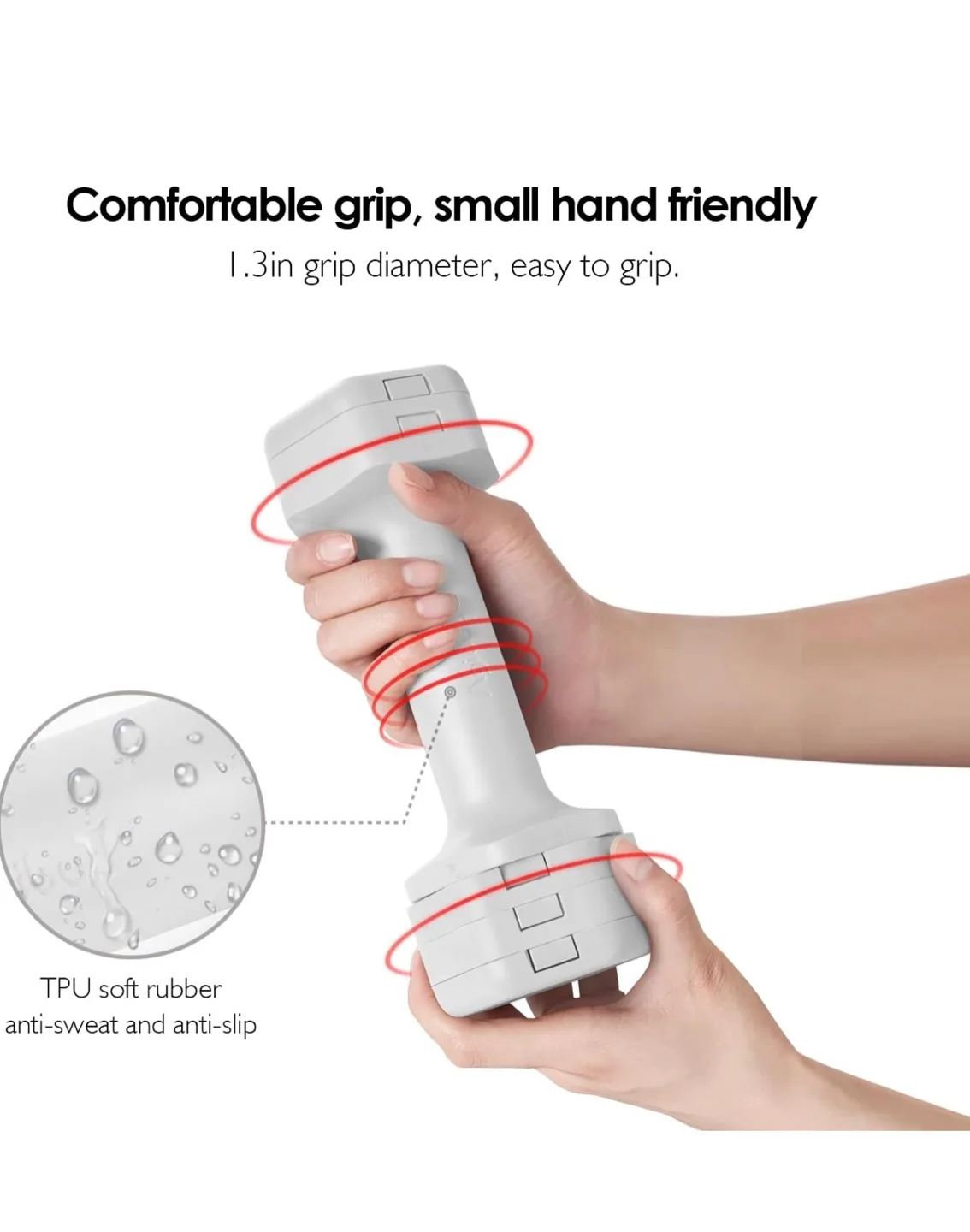 FIAR Adjustable Dumbbells - 2lb to 5lb image indicator(6)