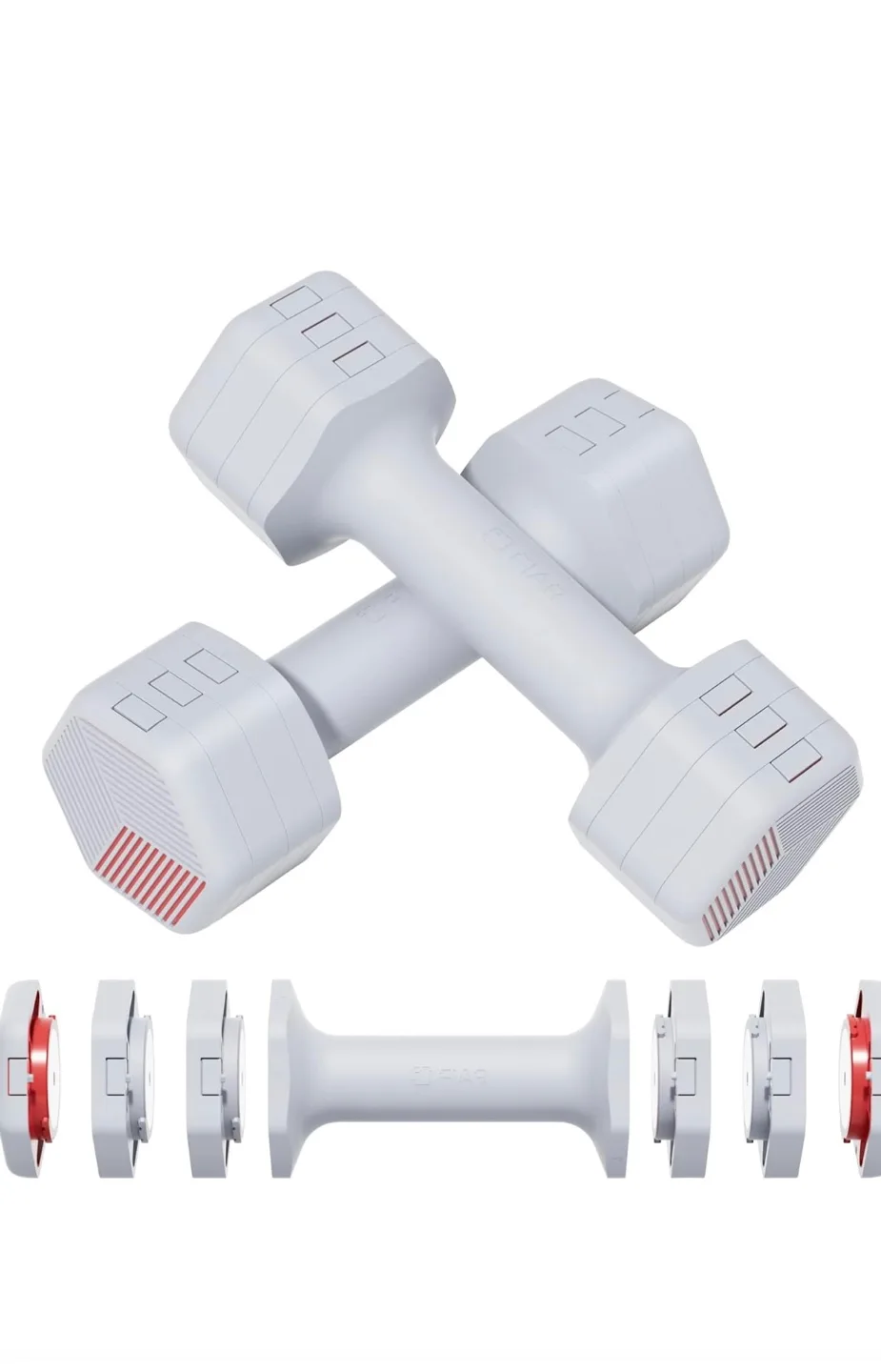 FIAR Adjustable Dumbbells - 2lb to 5lb image indicator(3)