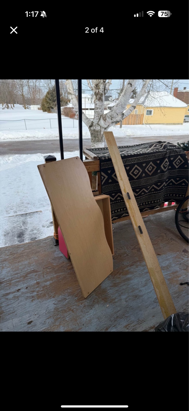 Twin captains bed - Disassembled - photo 2