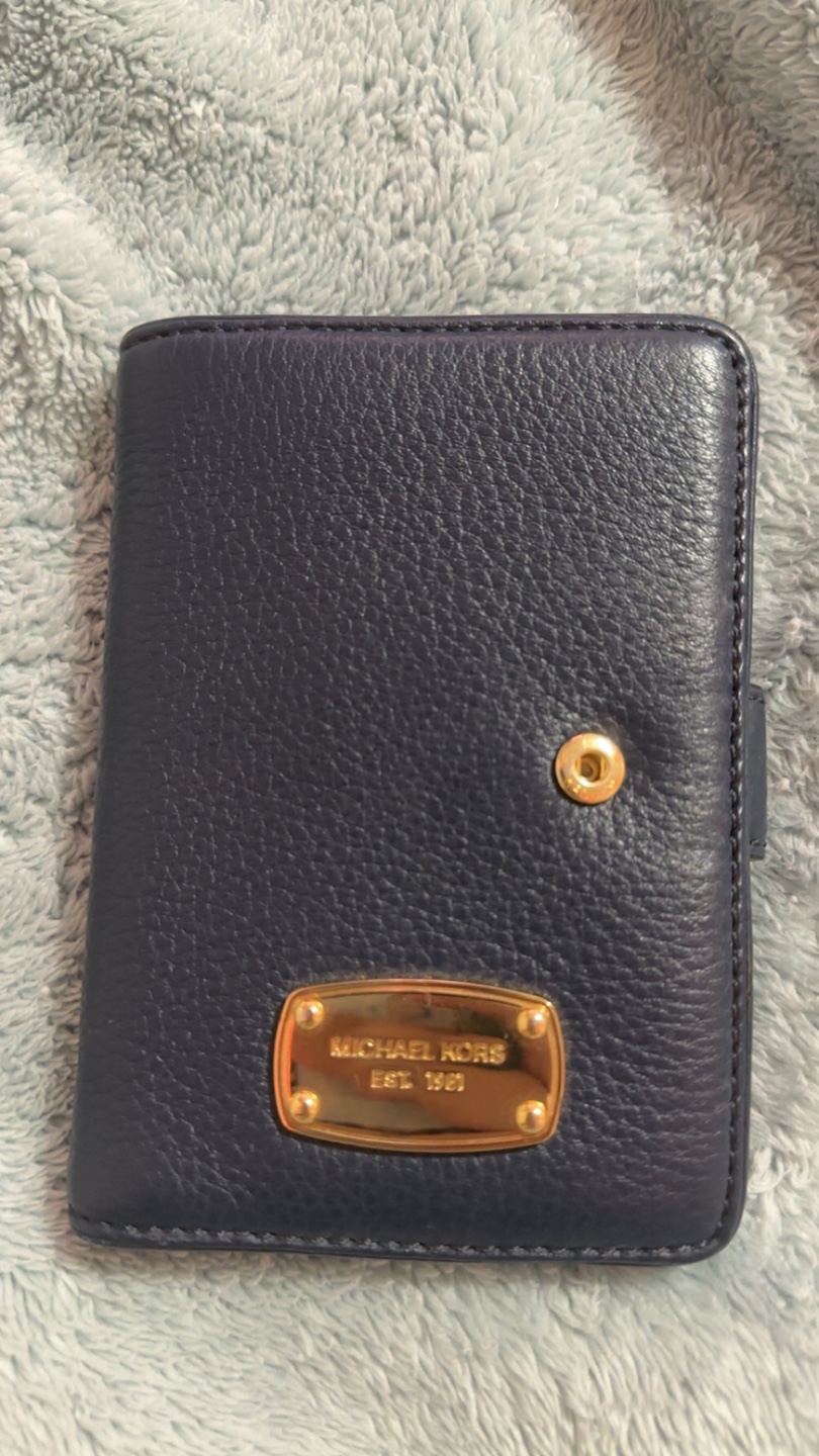 Michael Kors Leather Passport Holder