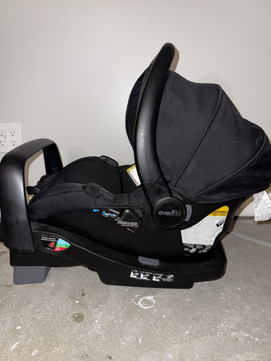 Evenflo Infant Car Seat & base