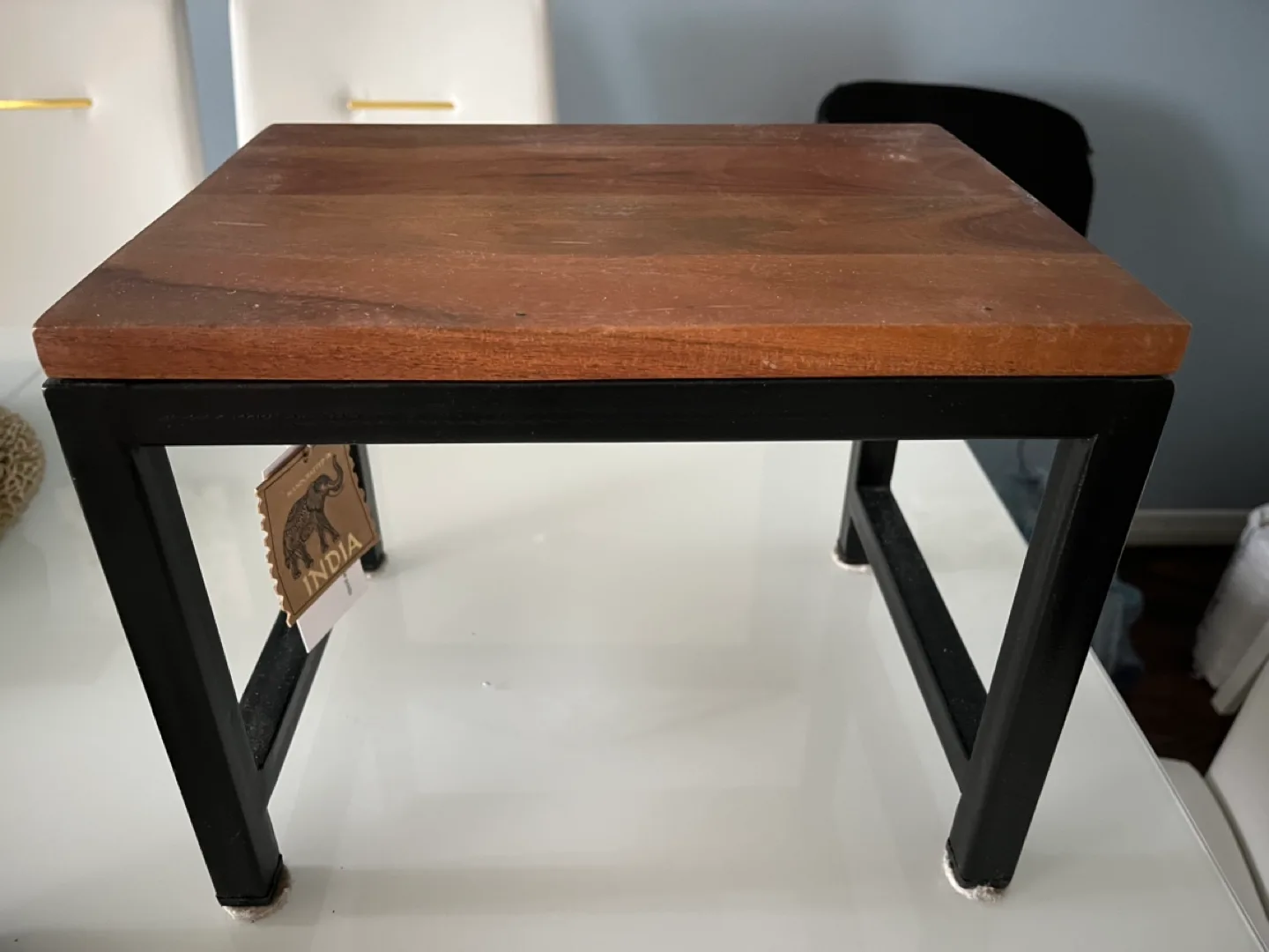 Small Wooden Stool🥕 image indicator(2)