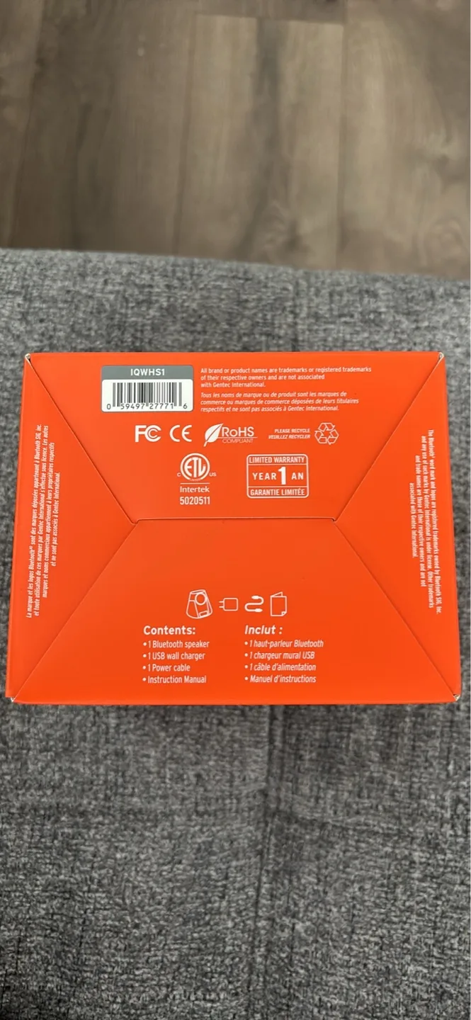 iQ Wave Home Speaker - Bluetooth 360° Sound image indicator(3)