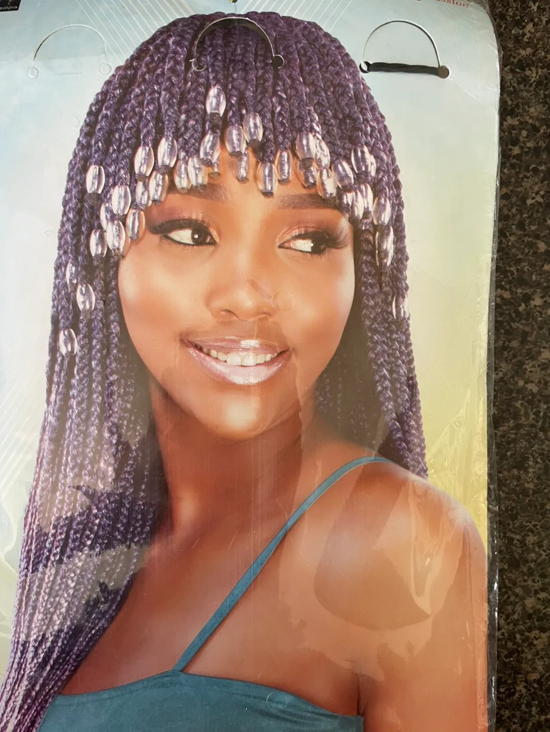 💚X-Pression 3X Pre-Stretched Braid Wig with Beads image indicator(9)