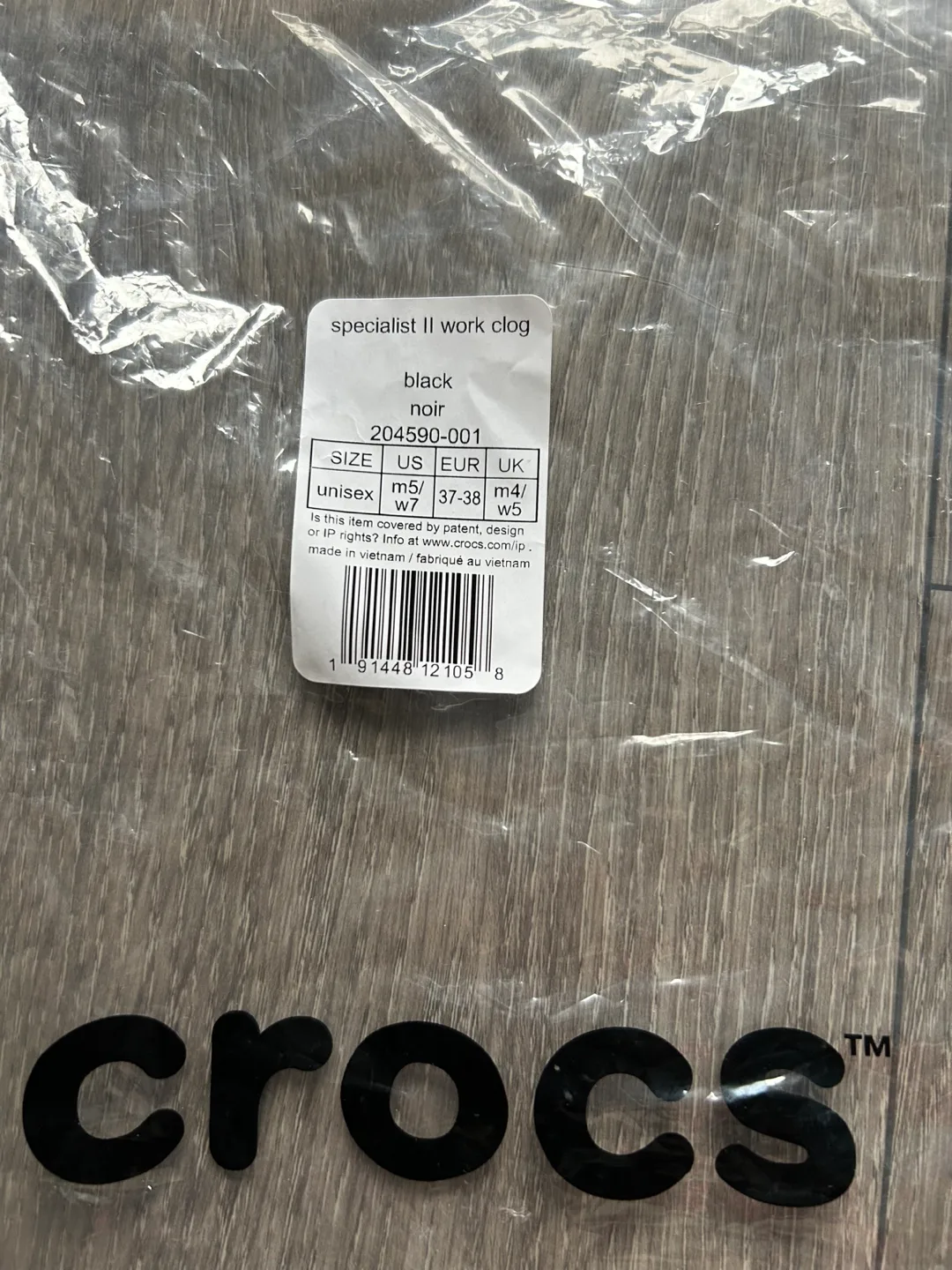 Crocs Specialist II Work Clog - Black image indicator(3)