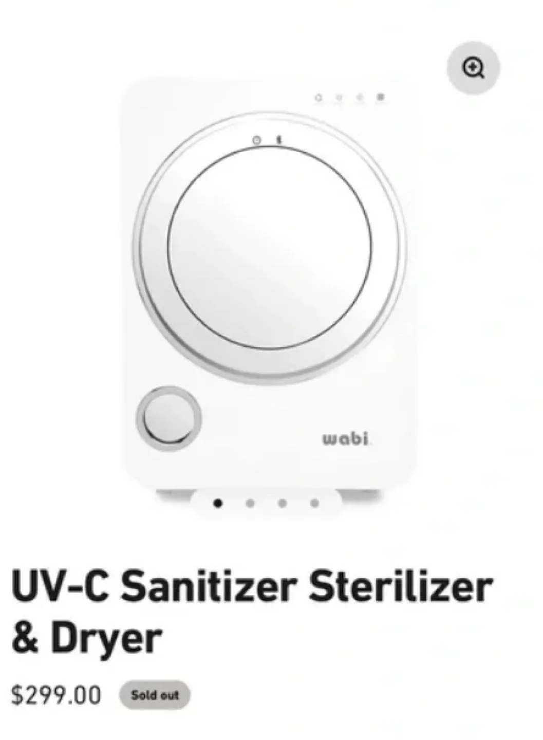 💚Wabi UV-C Sanitizer Sterilizer & Dryer💚 image indicator(2)