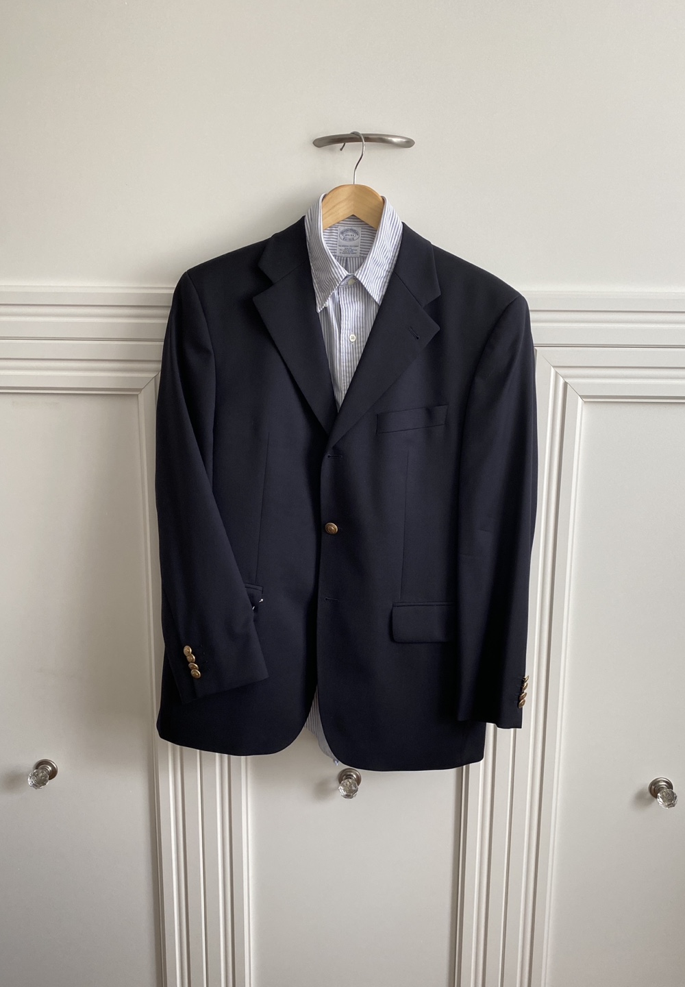 Baumler Men’s  Navy wool Blazer