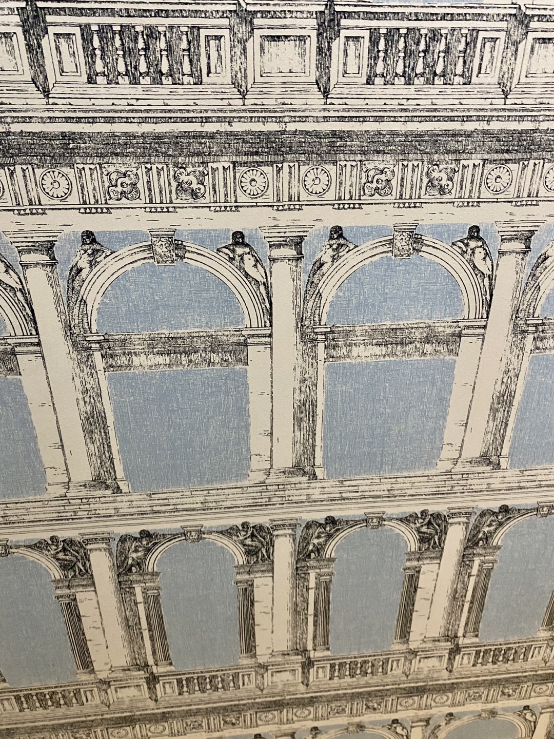 Fornasetti Fabric Wall Art Made in Italy