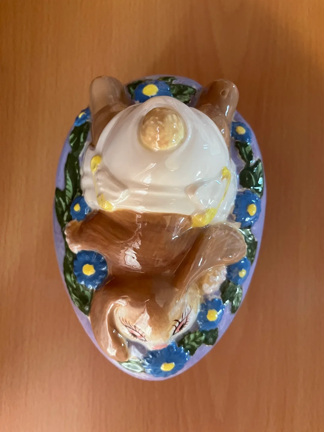 💚Vintage Easter Bunny Egg Container -Thrifty Picks image indicator(5)