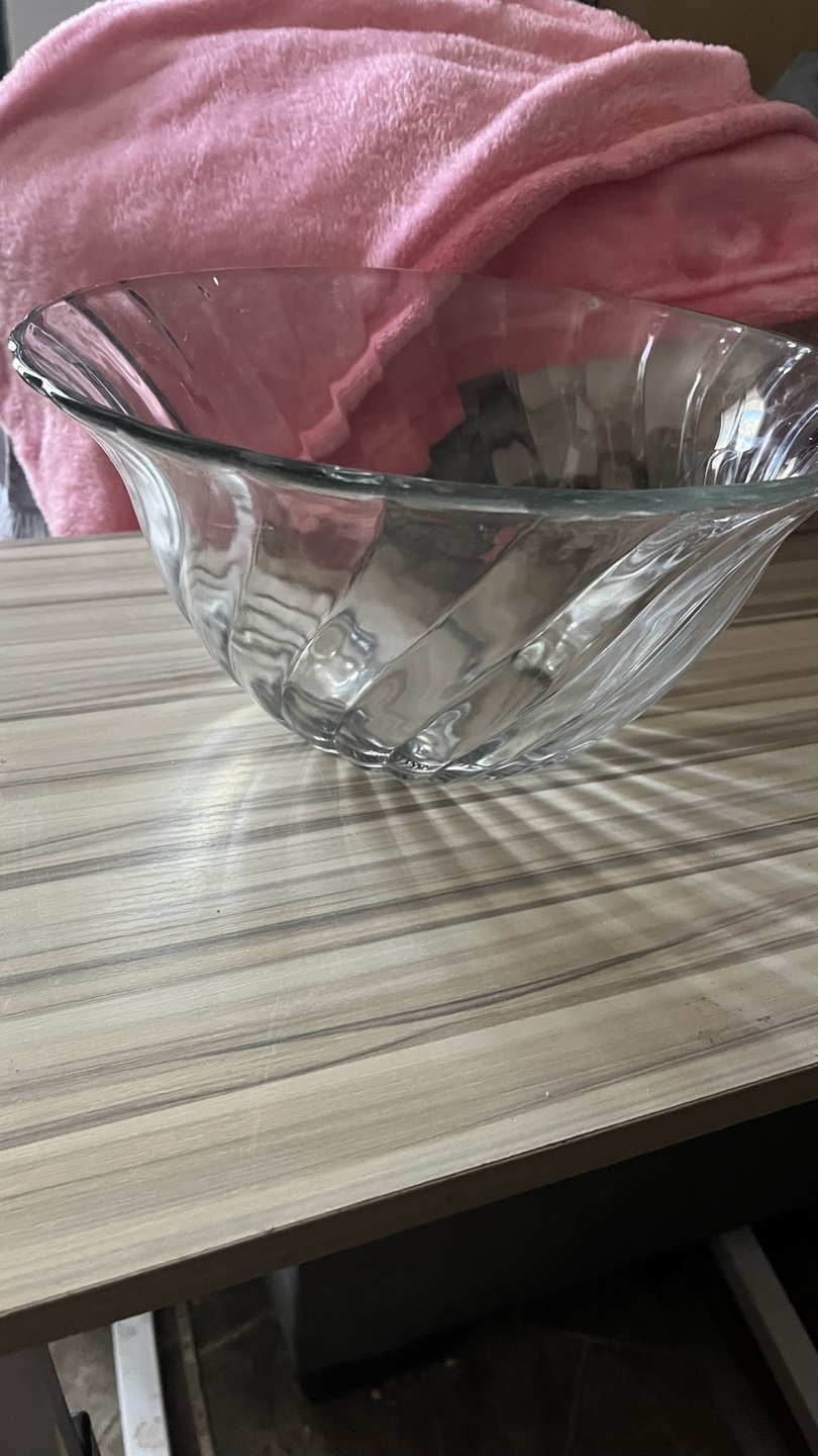 Large Glass Serving Bowl 🥕 - photo 2