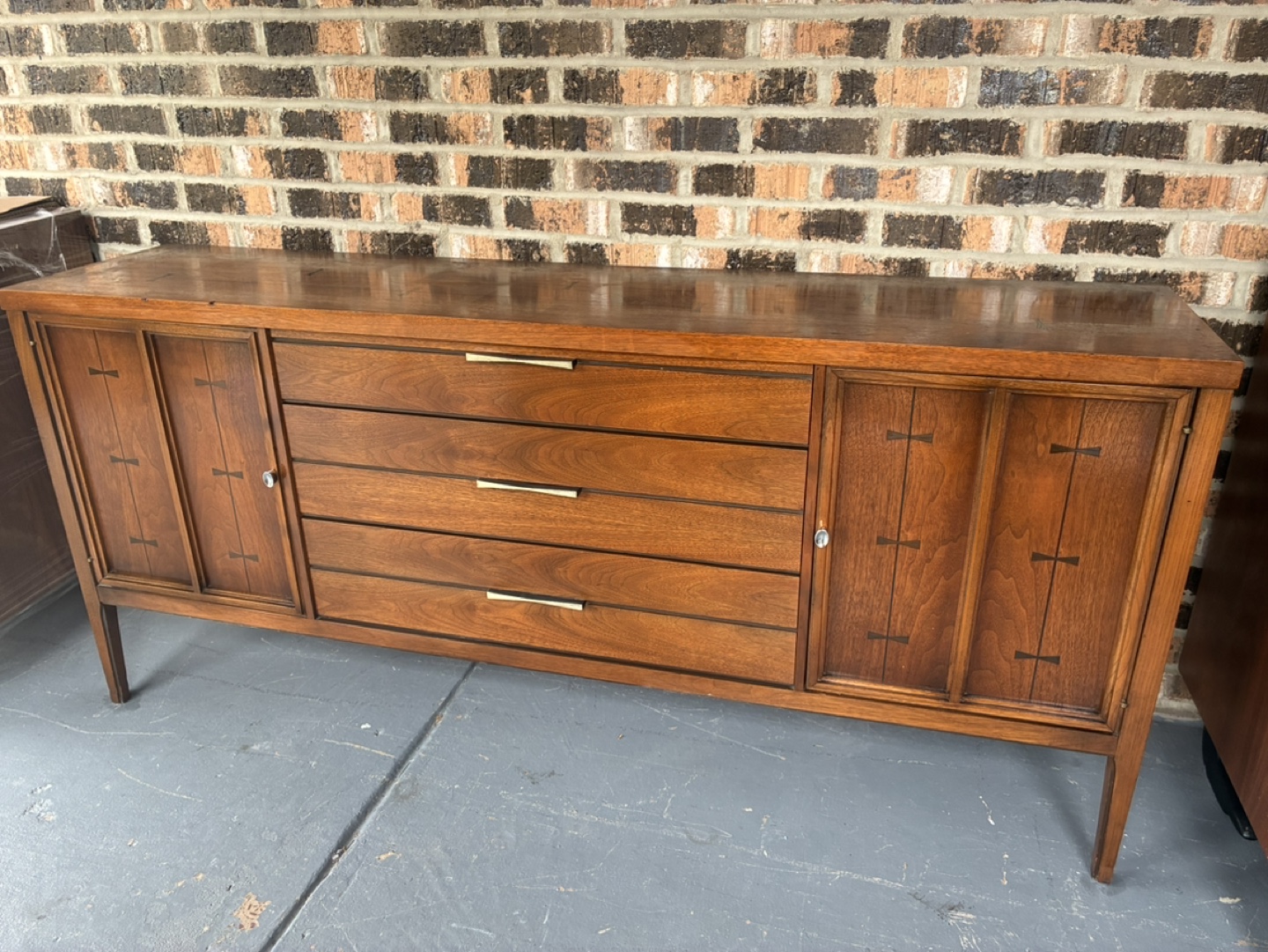 Mid-Century Modern Lane Hutch - photo 5