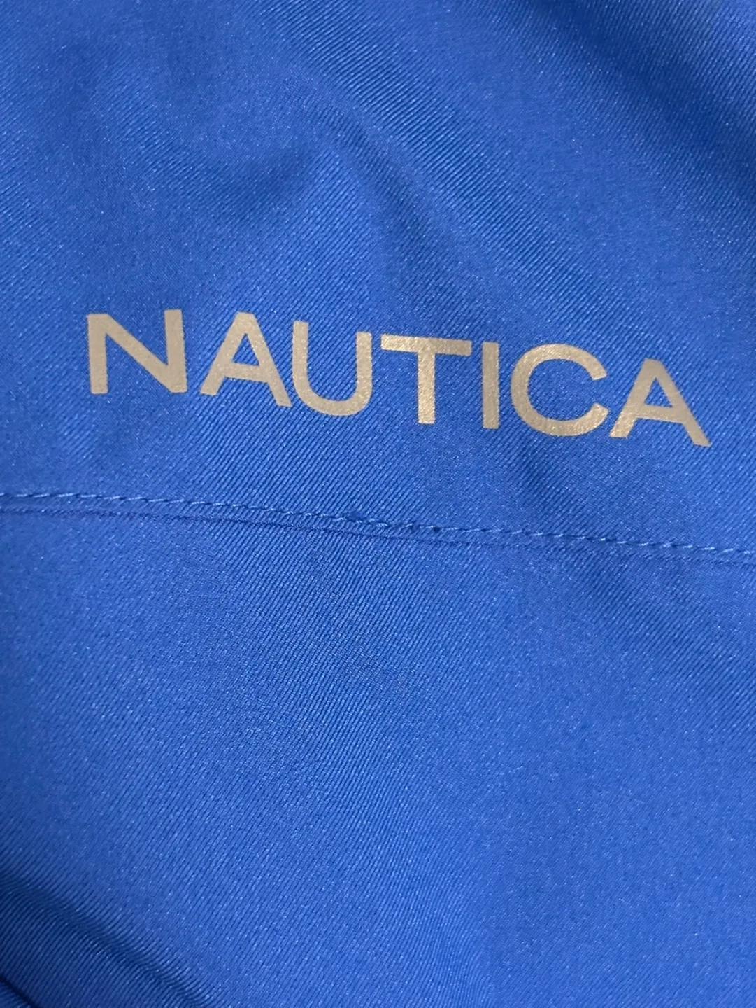 Nautica Men's Blue Packable Jacket - Size Large image indicator(3)