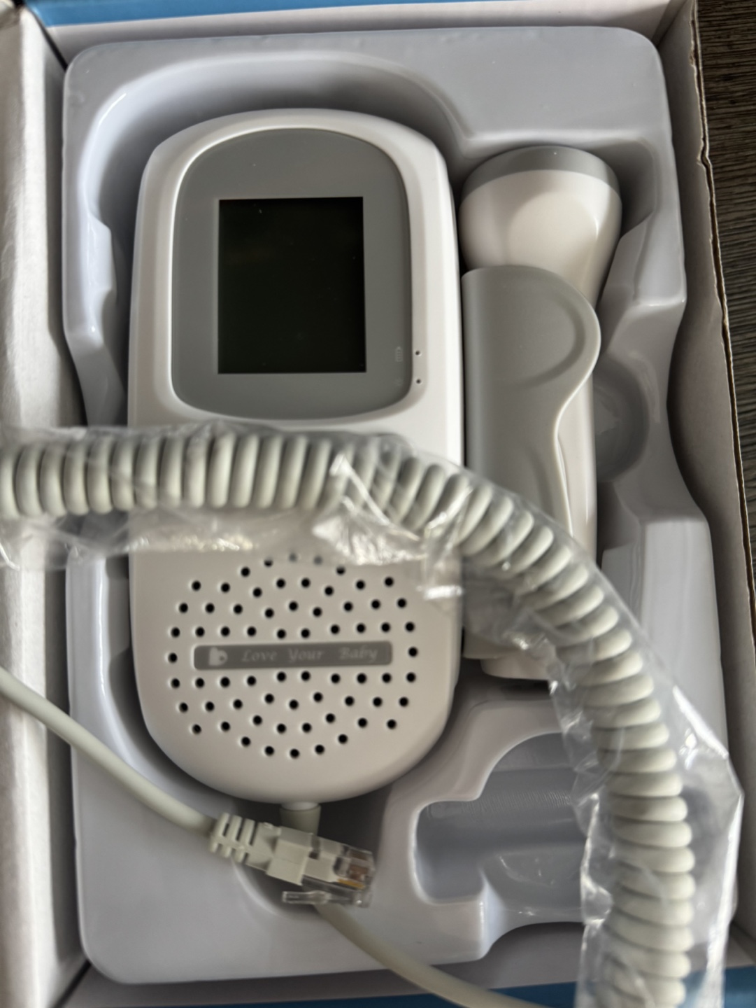Fetal Doppler with ultrasound gel, Baby Heartbeat Monitor