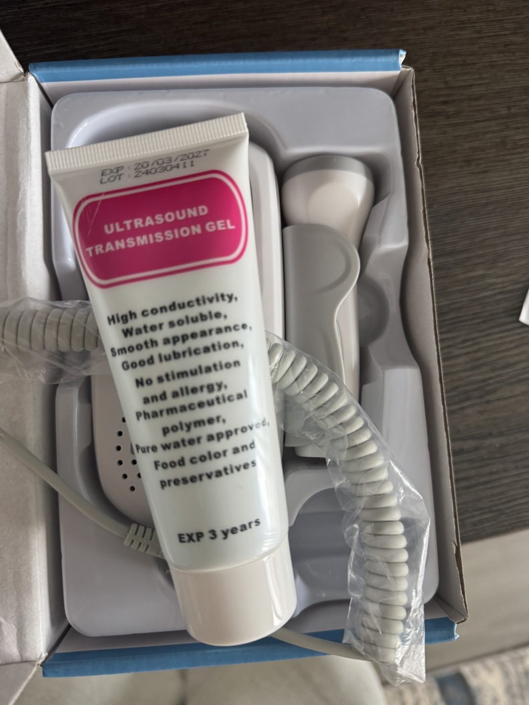 Fetal Doppler with ultrasound gel, Baby Heartbeat Monitor - photo 2