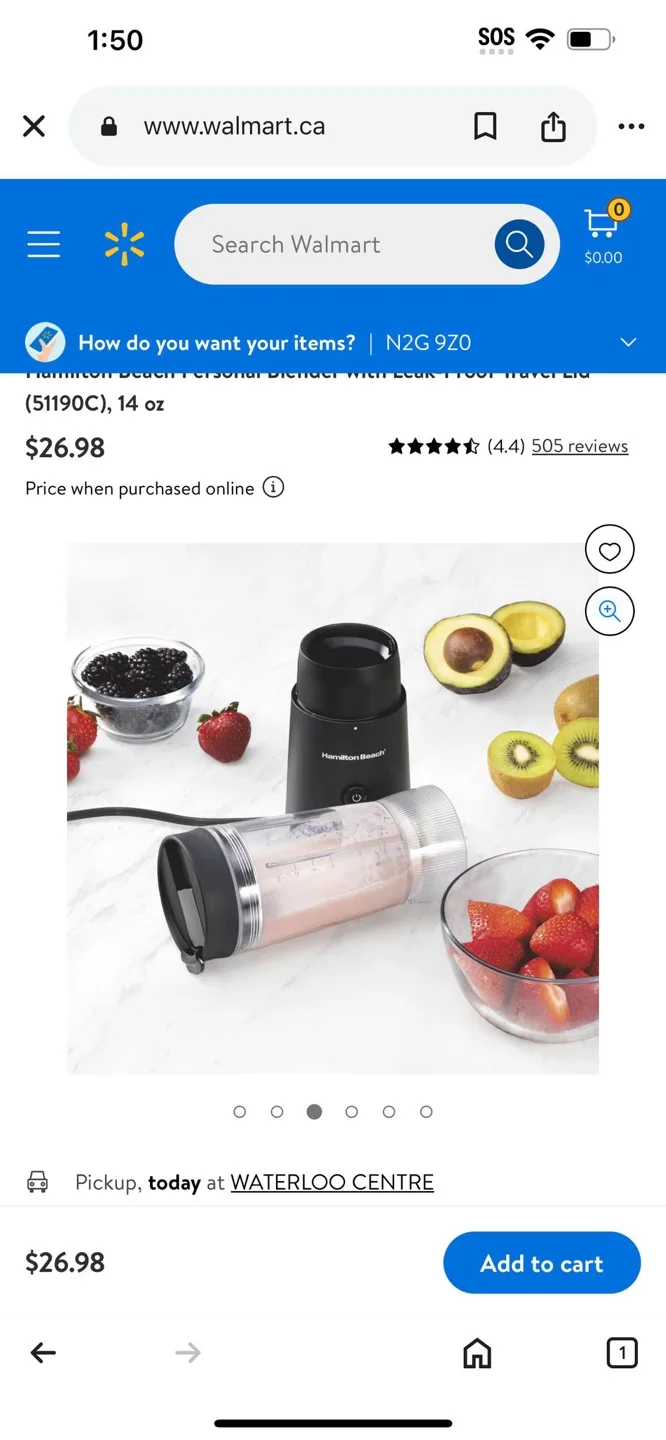 Hamilton Beach Personal Blender - 14 oz image indicator(3)