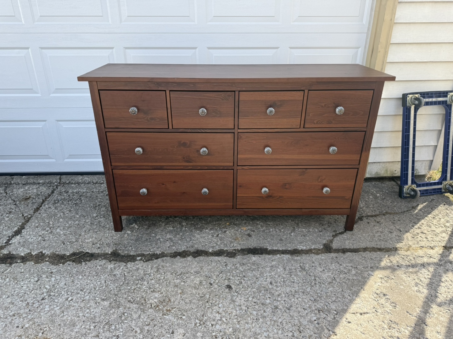 IKEA Hemnes 8-Drawer Dresser Dark Brown