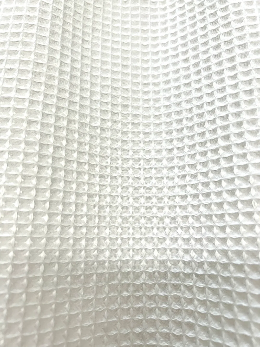 Beautiful White Shower Curtain, Liner + Rings image indicator(6)