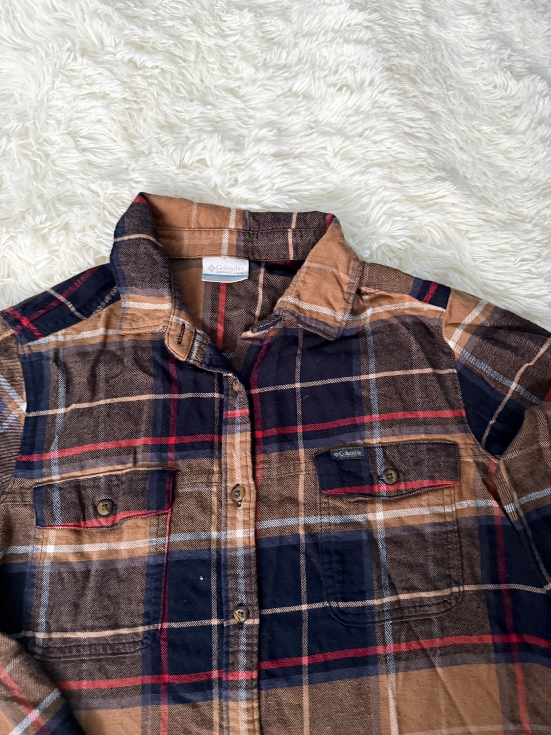 Columbia Women's Flannel Shirt - Size M - photo 3