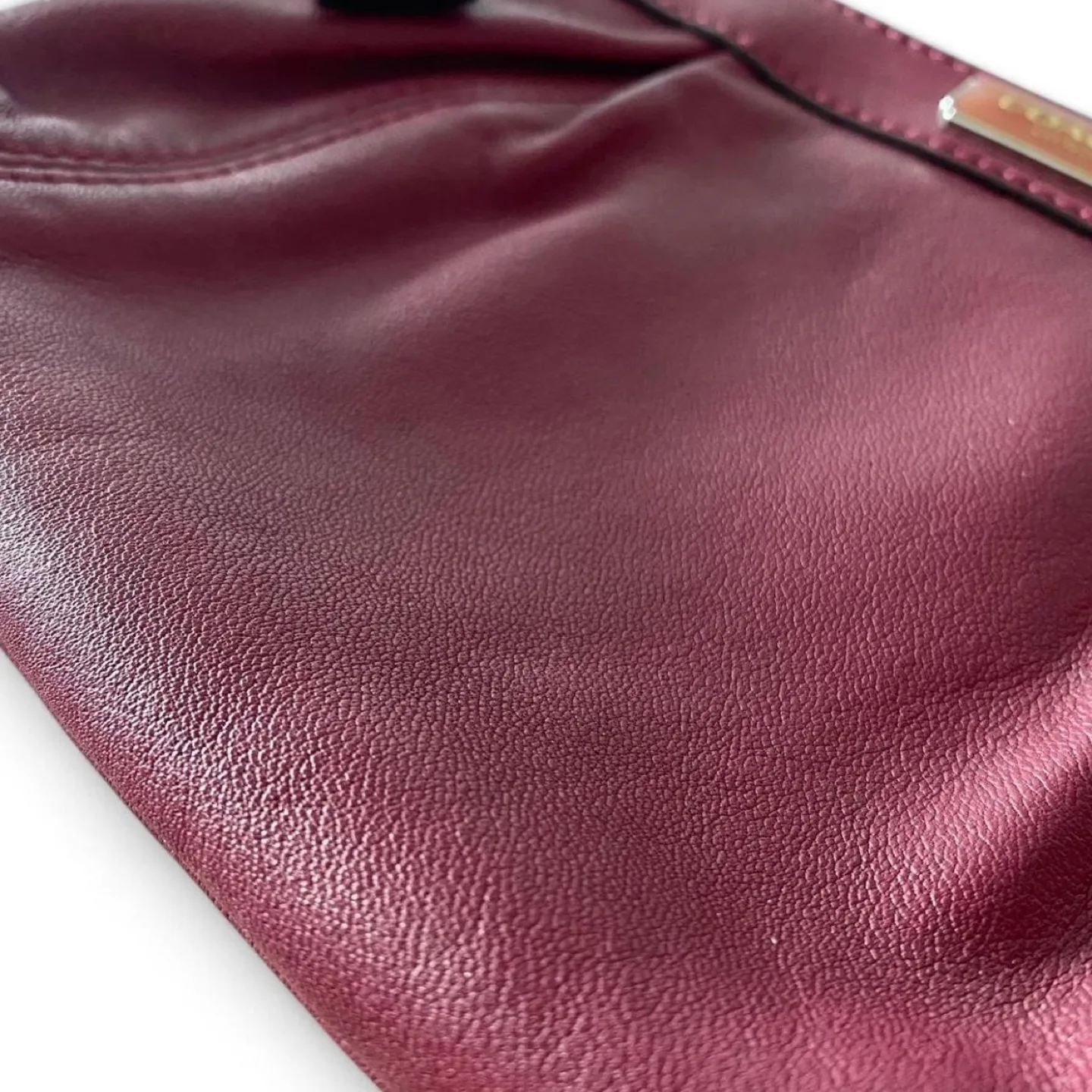 Y2K Coach wristlet in cherry red colour ♥️🍒👛 image indicator(5)