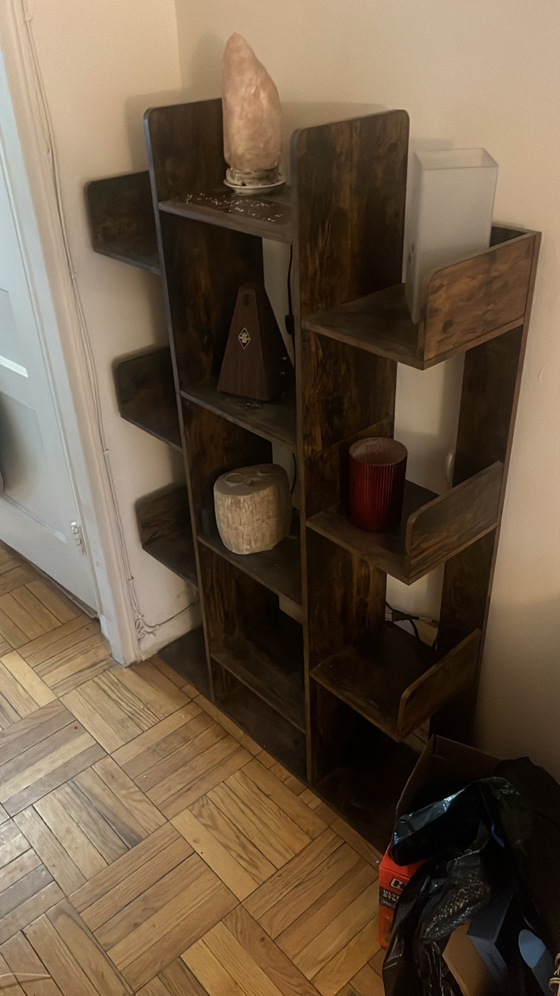 Rustic Wooden Bookcase/Display Shelf