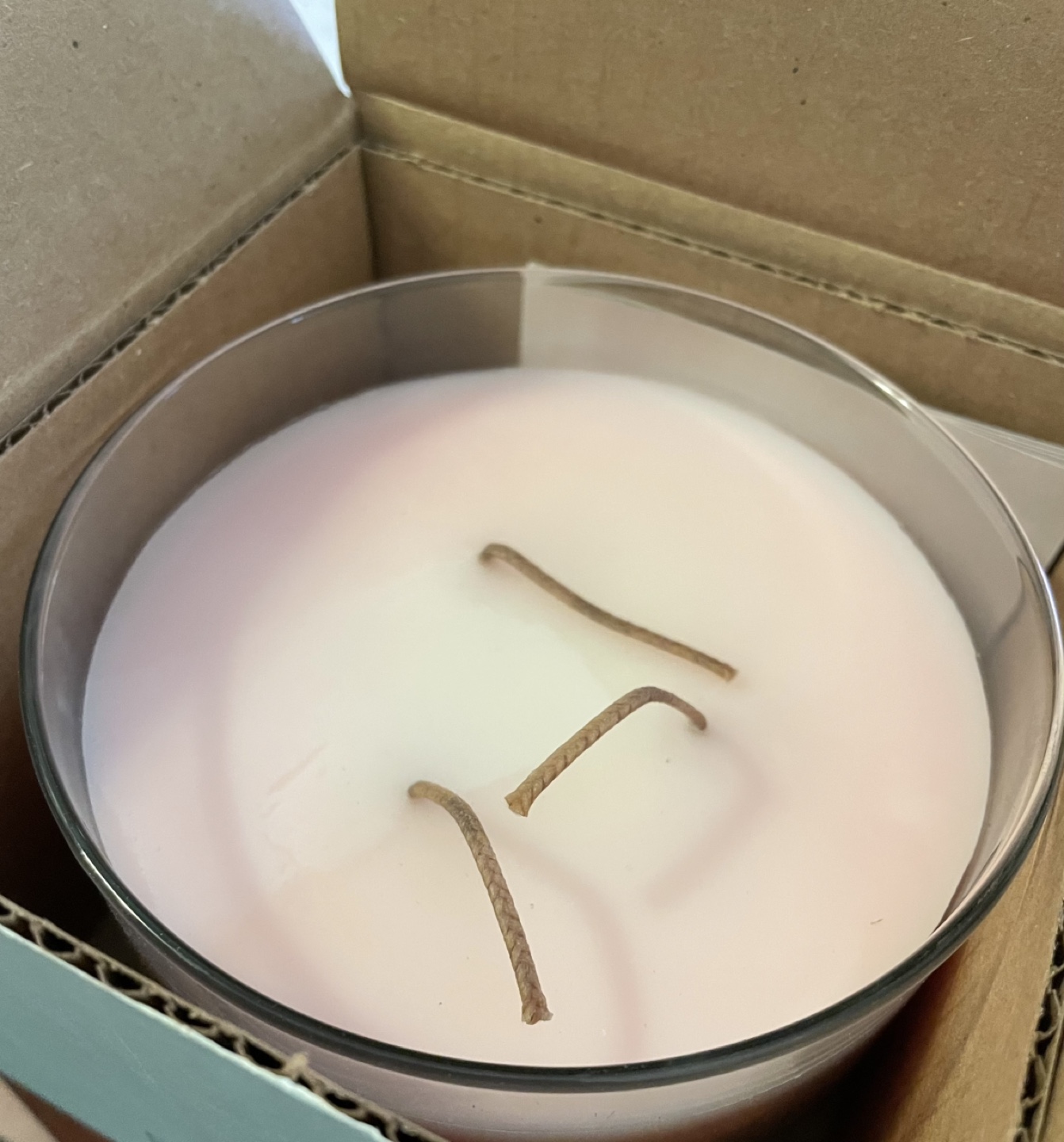 PartyLite Peppermint Parfait Scented Candle 13.5 oz