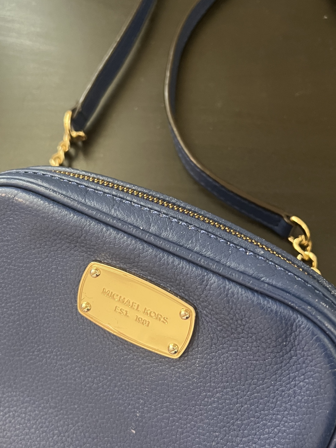 [MOVING SALE❗️] Michael Kors Blue Crossbody Bag - photo 2