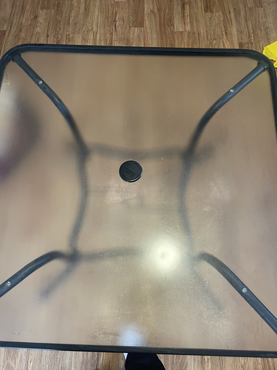 Square Glass Top Patio Table - photo 3