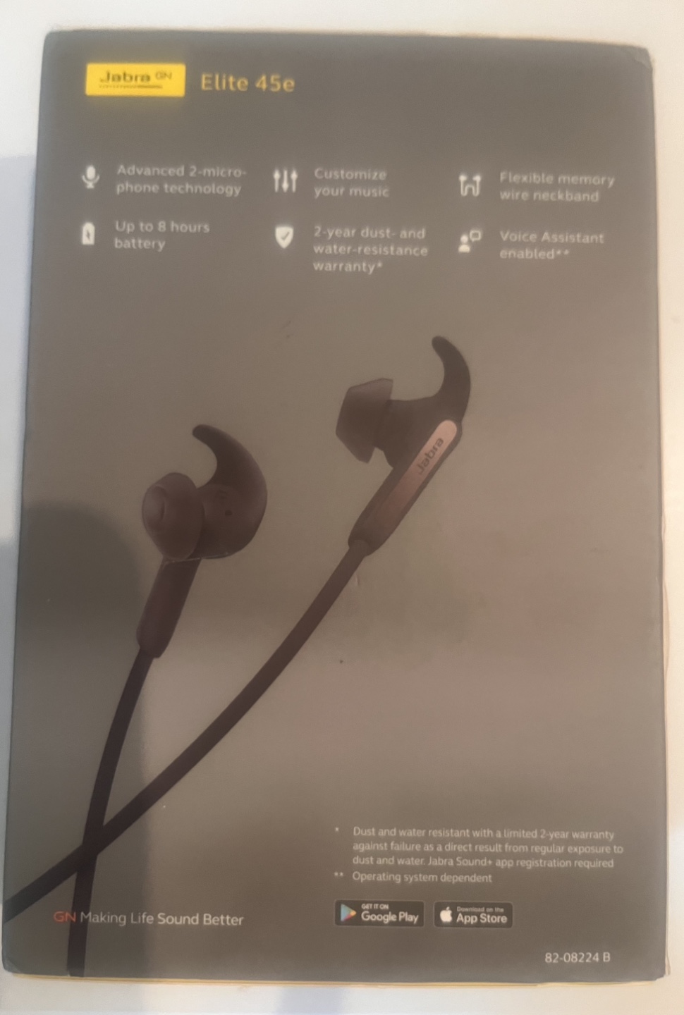 Jabra Elite 45e Wireless Earbuds - Brand New in Box