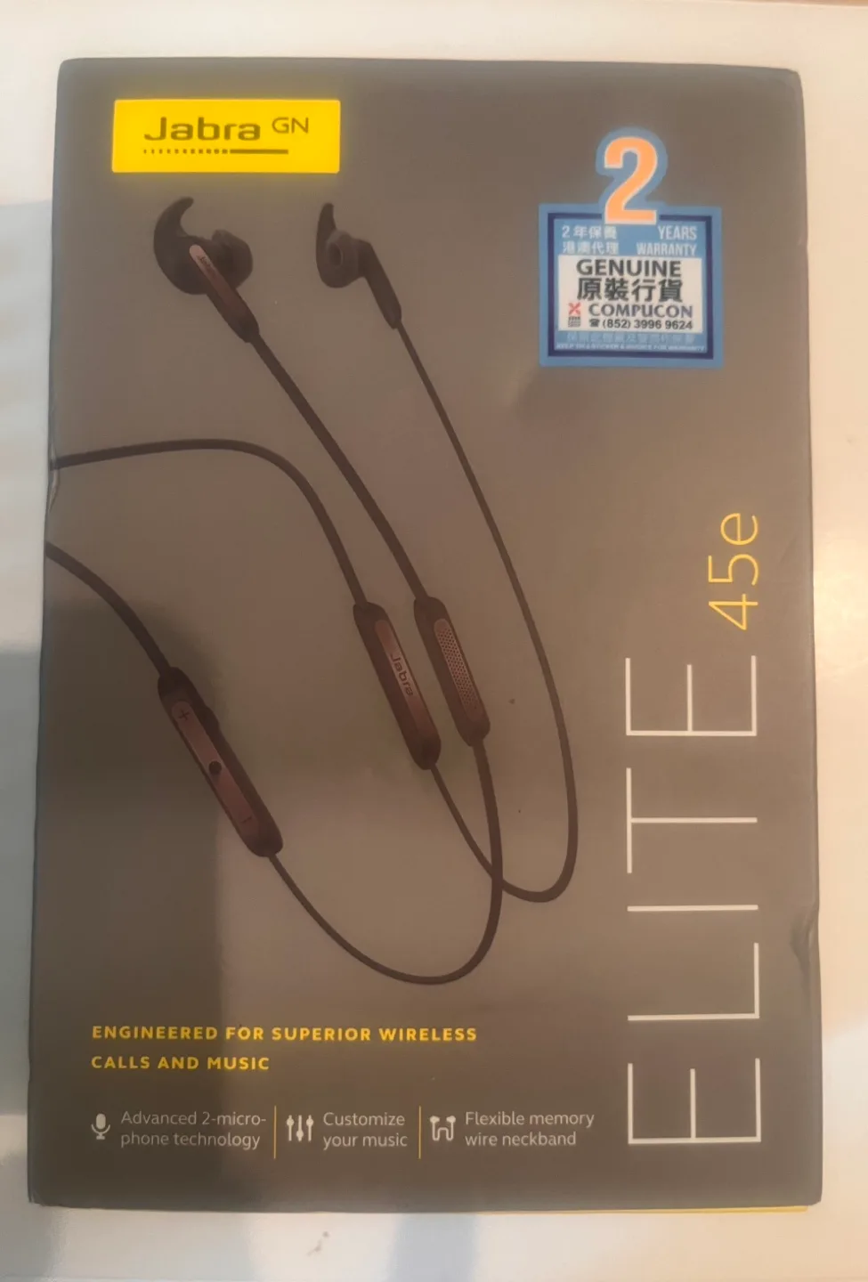 Jabra Elite 45e Wireless Earbuds - Brand New in Box image indicator(2)