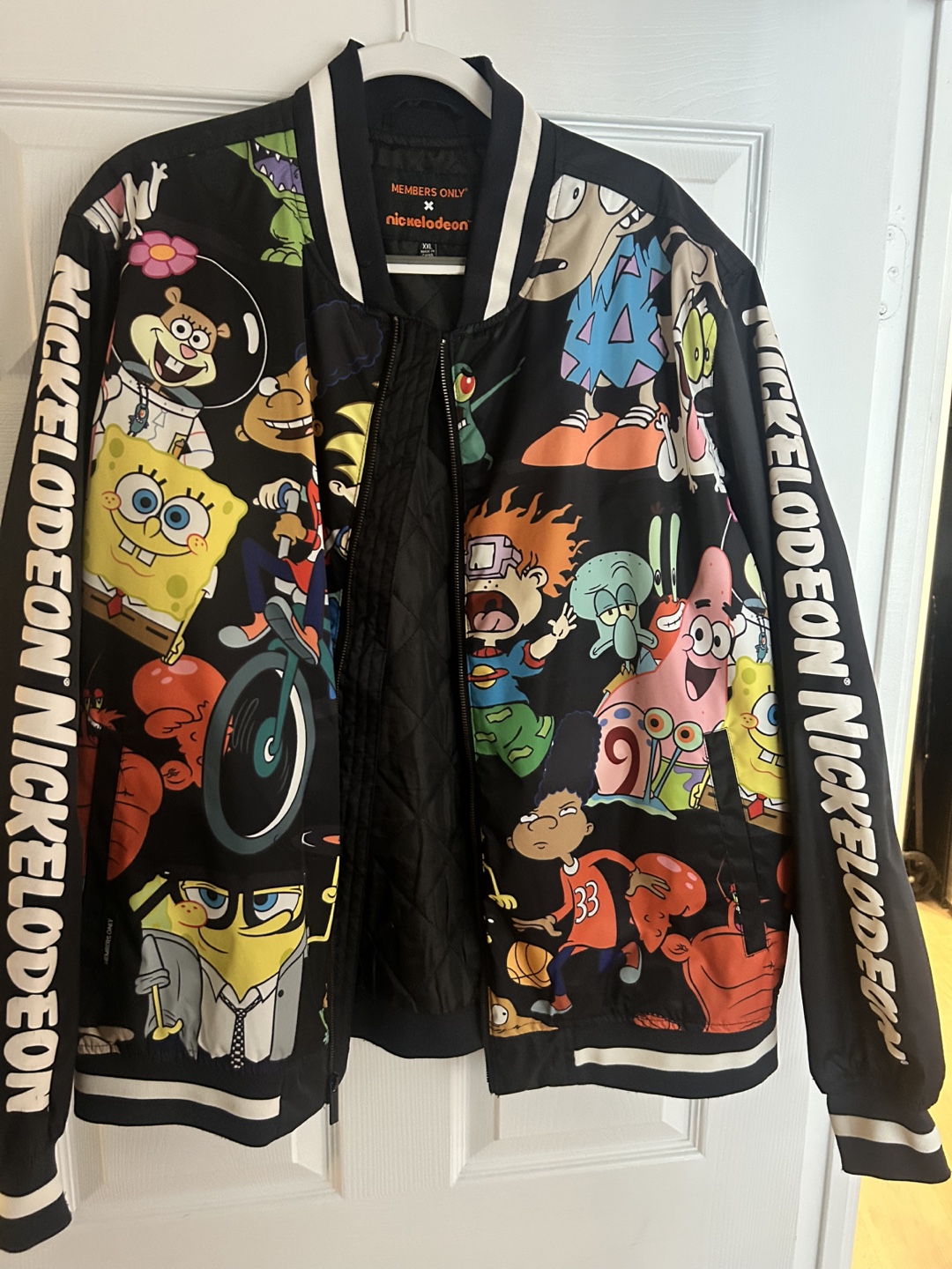 Nickelodeon Members Only Bomber Jacket - Size XL
