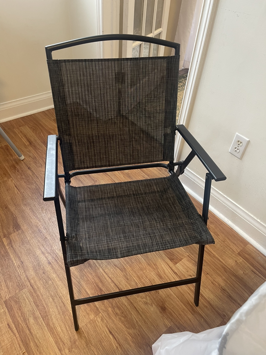 Folding Sling Patio Chair 2 of them