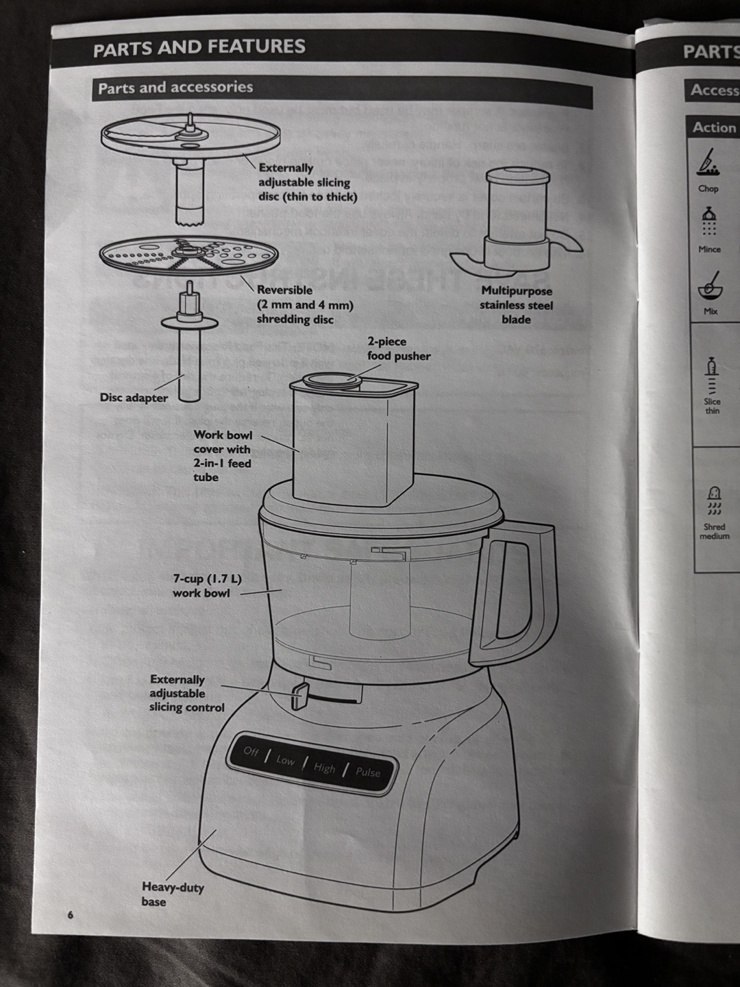 Kitchen Aid food processor - photo 4