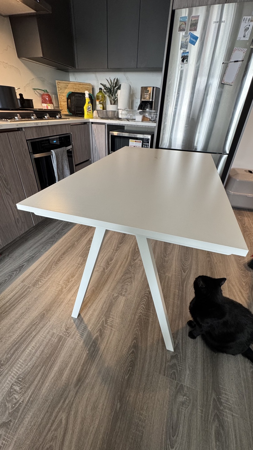 IKEA Office White Desk - photo 2