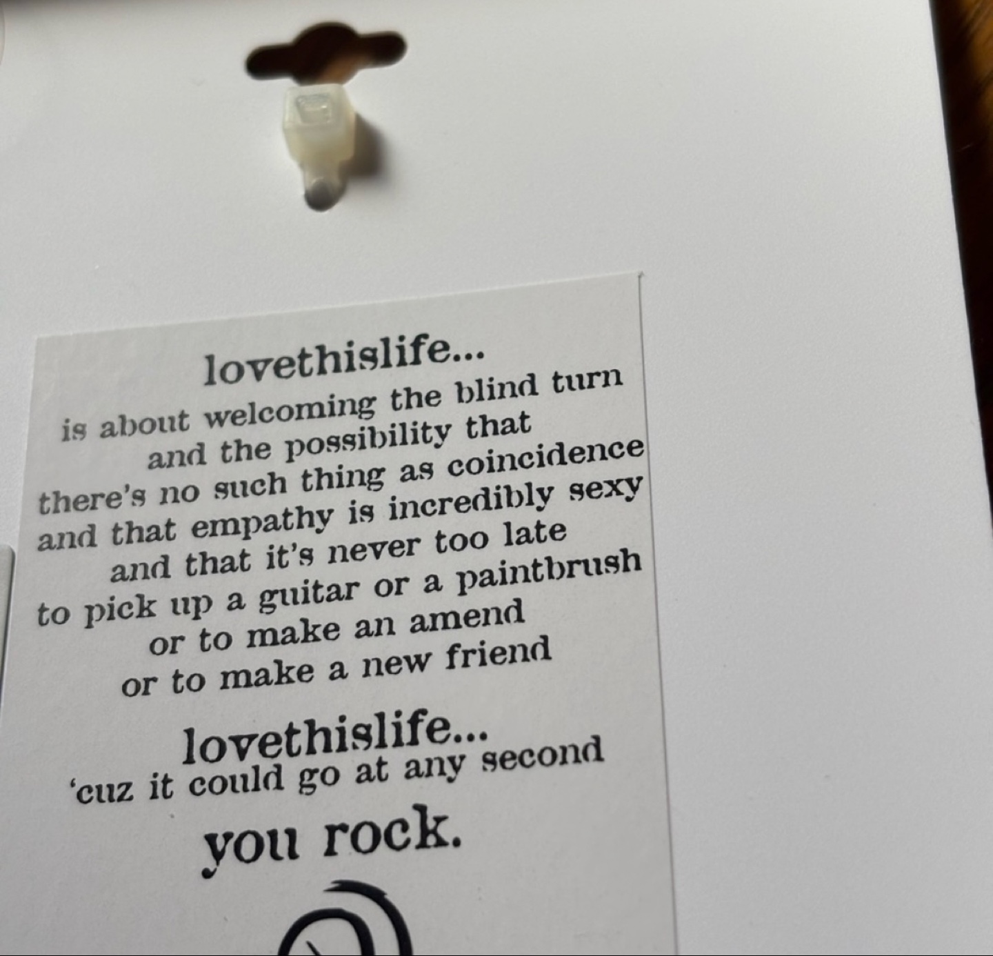 Lovethislife... Stainless Steel Bangle Bracelet with Charms - photo 5