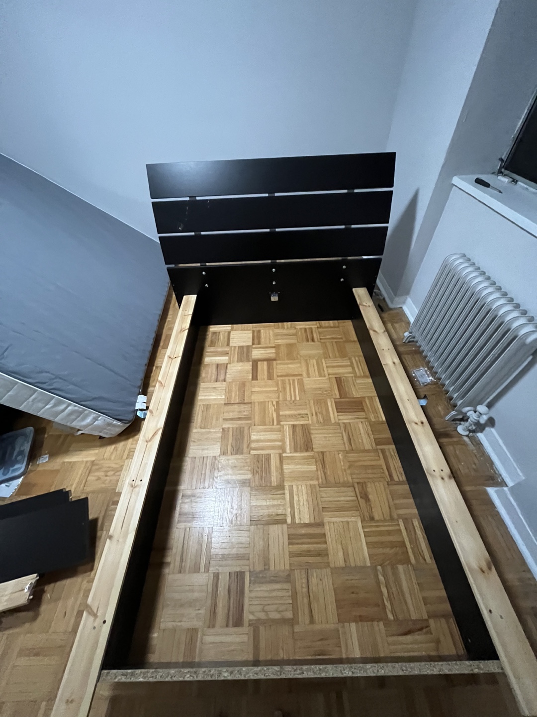 Black Double Bed Frame - photo 2
