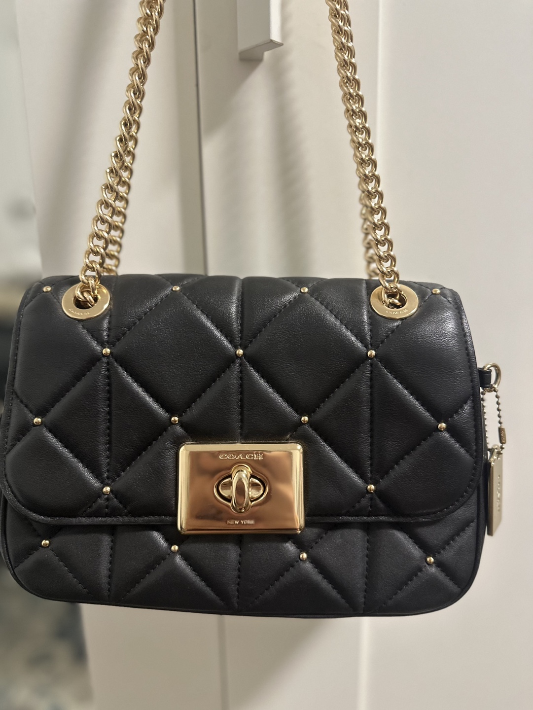 Coach Quilted Shoulder Bag