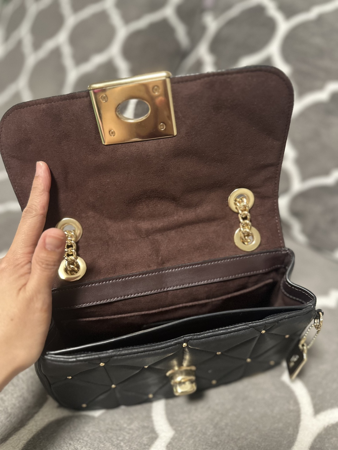 Coach Quilted Shoulder Bag - photo 5