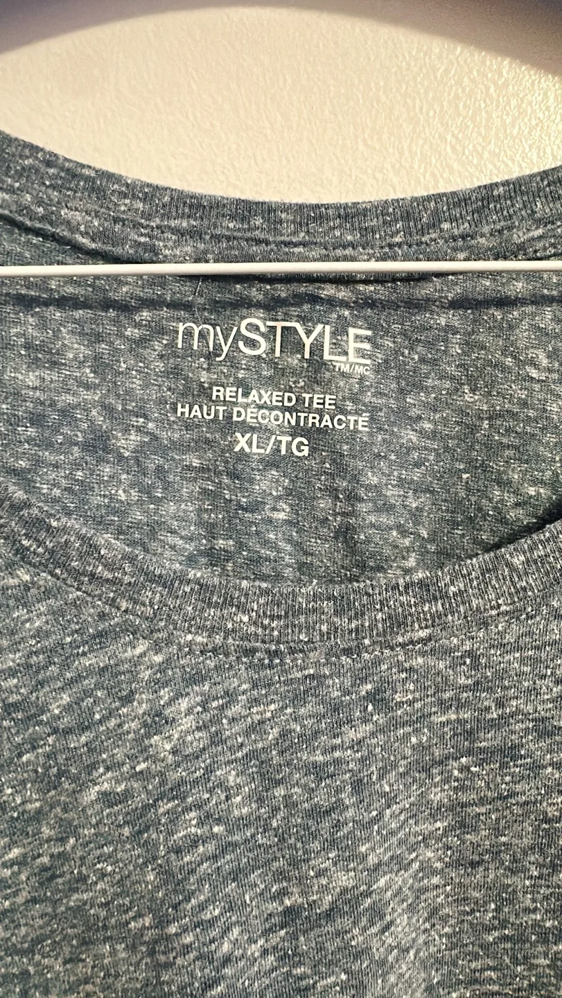 myStyle - blue relaxed fit t-shirt size XL #freecycle 💚 image indicator(2)