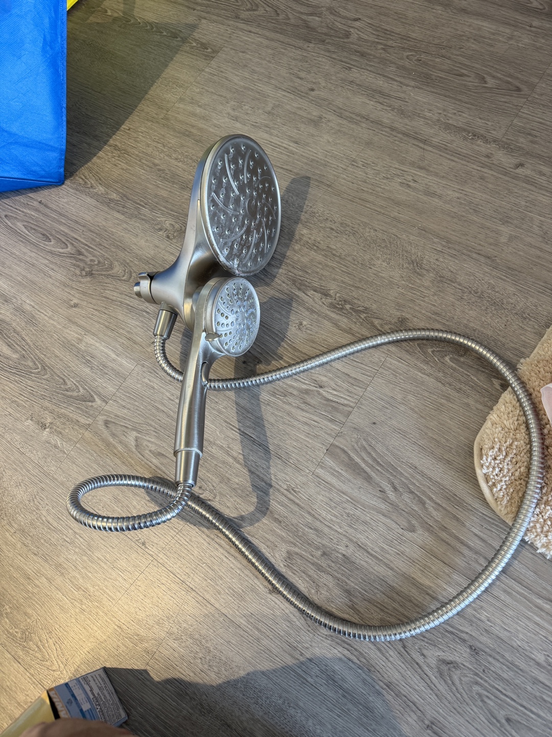 Double Shower Head with Handheld Sprayer - photo 2